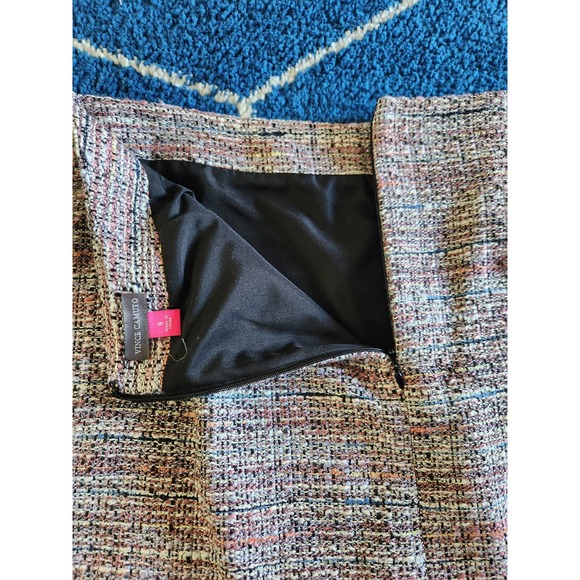 Nwt Vince Camuto Tweed Skirt Size 8 - Picture 3 of 7